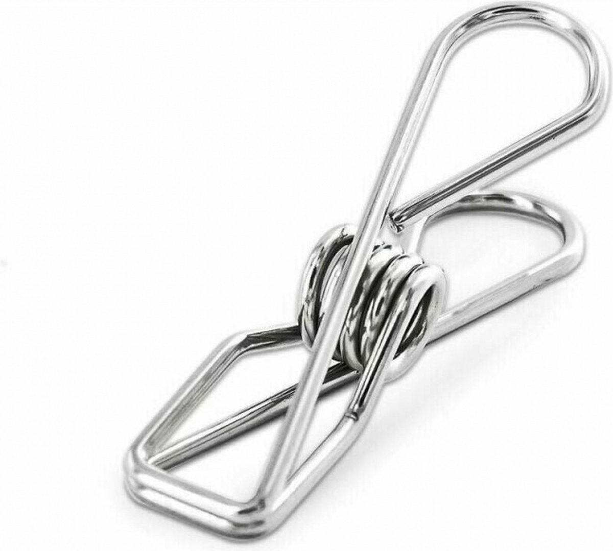 40stuks - Metalen wasknijpers - Roestvrijstalen wasklemmen - rvs metaal - Roestvrij en super stevig - Knijpertjes Geschikt Voor Kaarten of Foto's