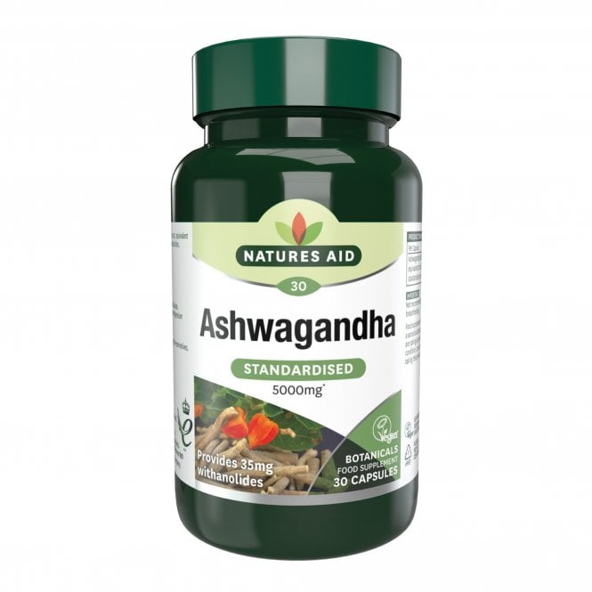 Natures Aid Ashwagandha (30 Capsules)