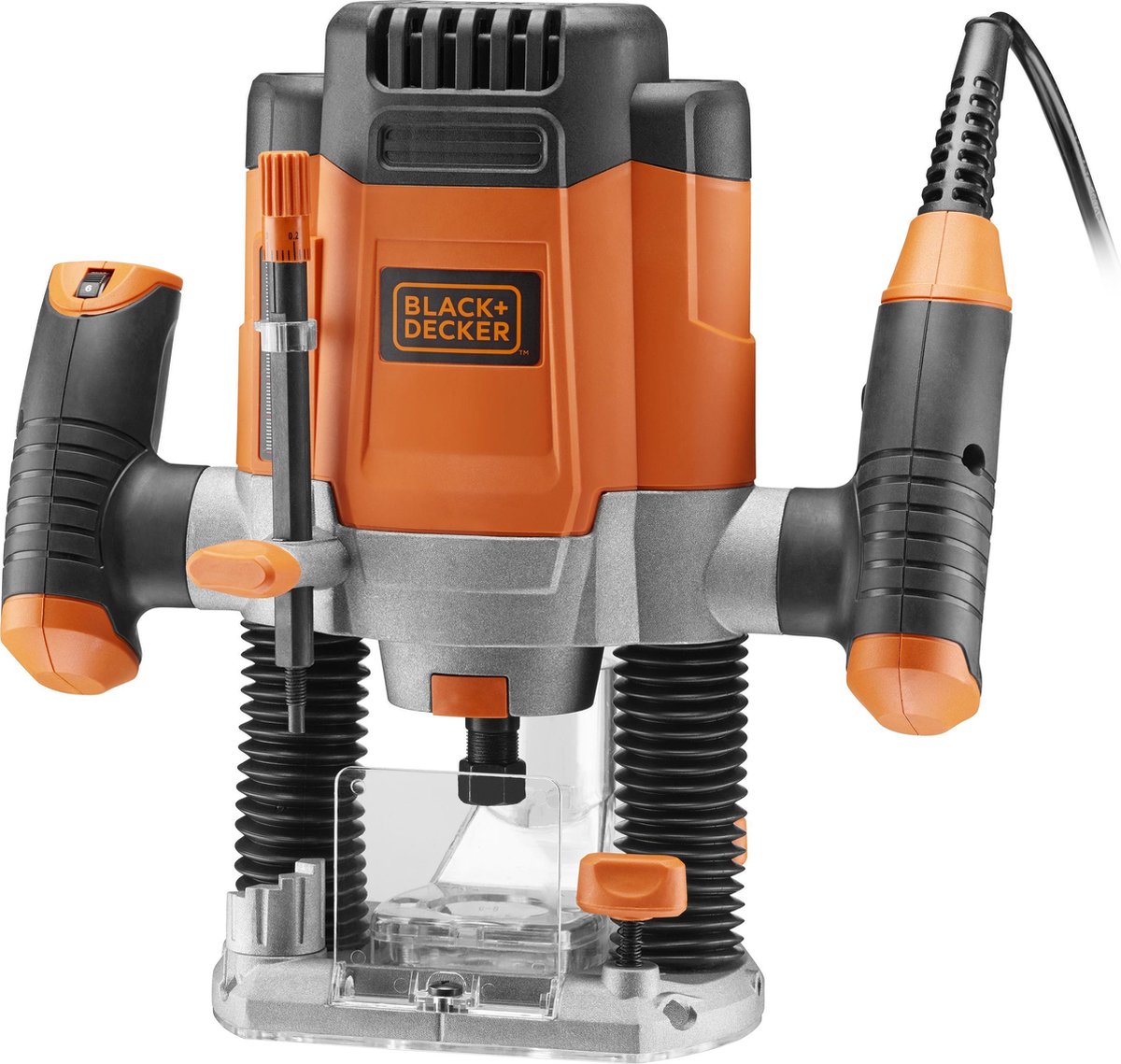 BLACK+DECKER 1200W Bovenfrees met Koffer