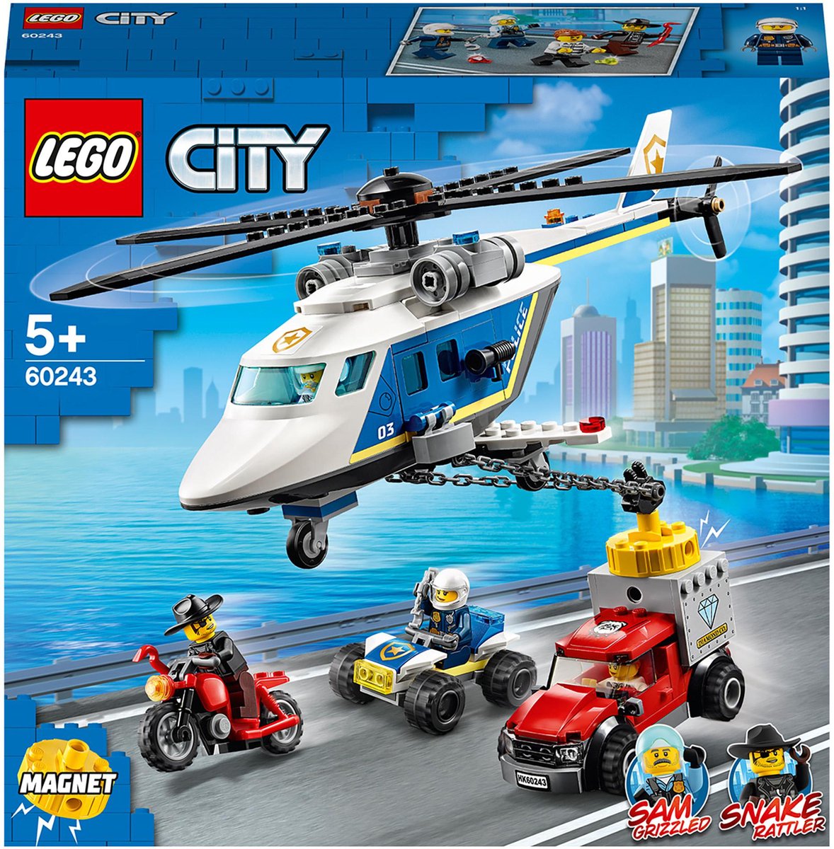 LEGO City Police Helicopter Chase