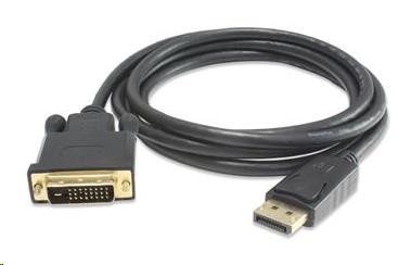 PremiumCord DisplayPort na DVI kabel 2m