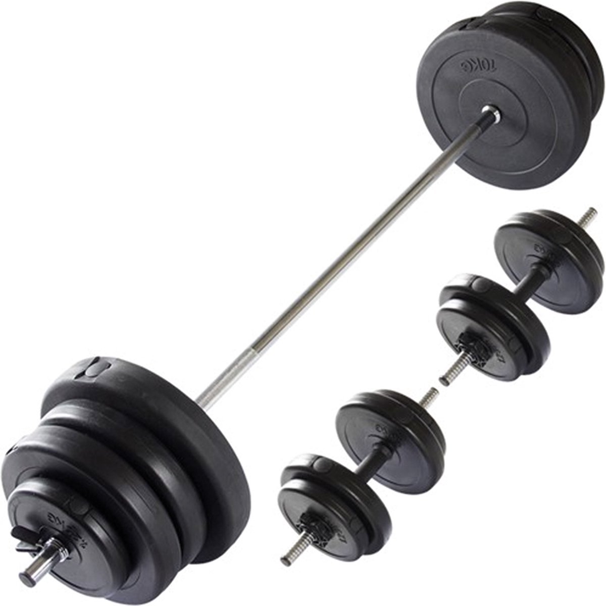 VirtuFit Verstelbare Halter- & Dumbbellset 60,5kg