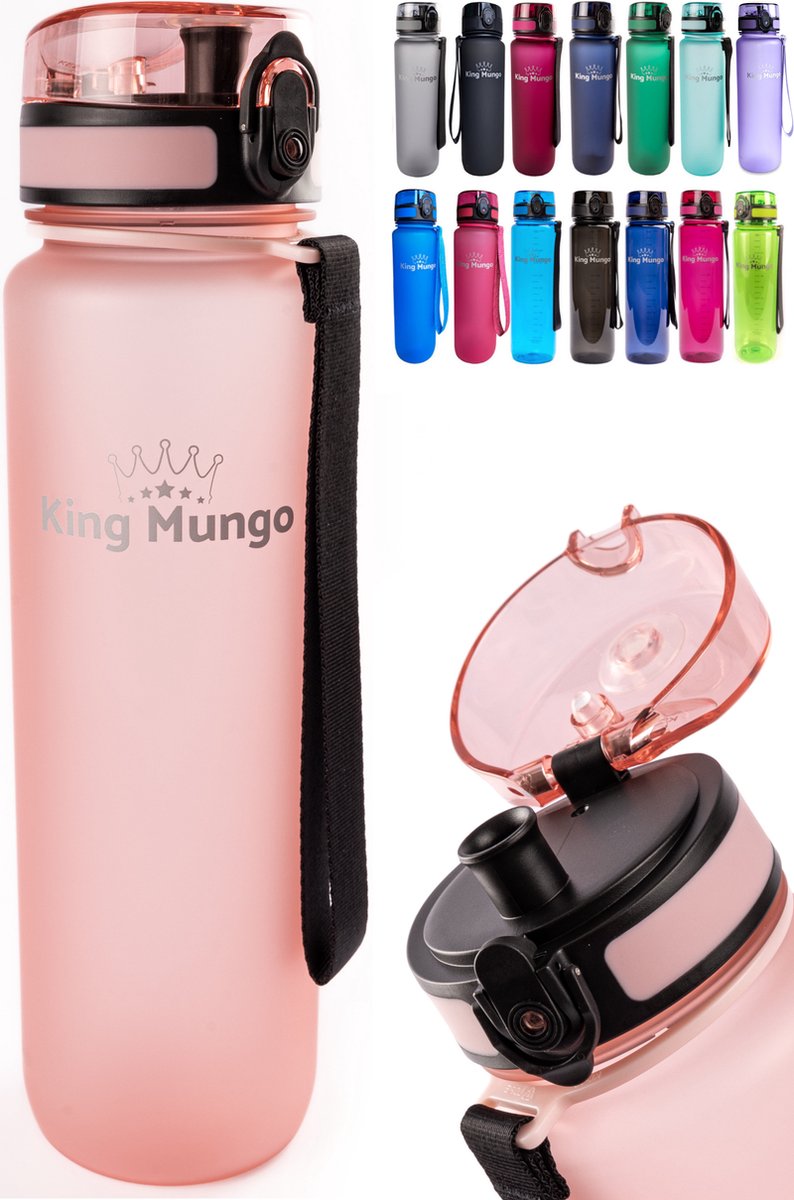King Mungo Drinkfles 1L (Sport Bidon)