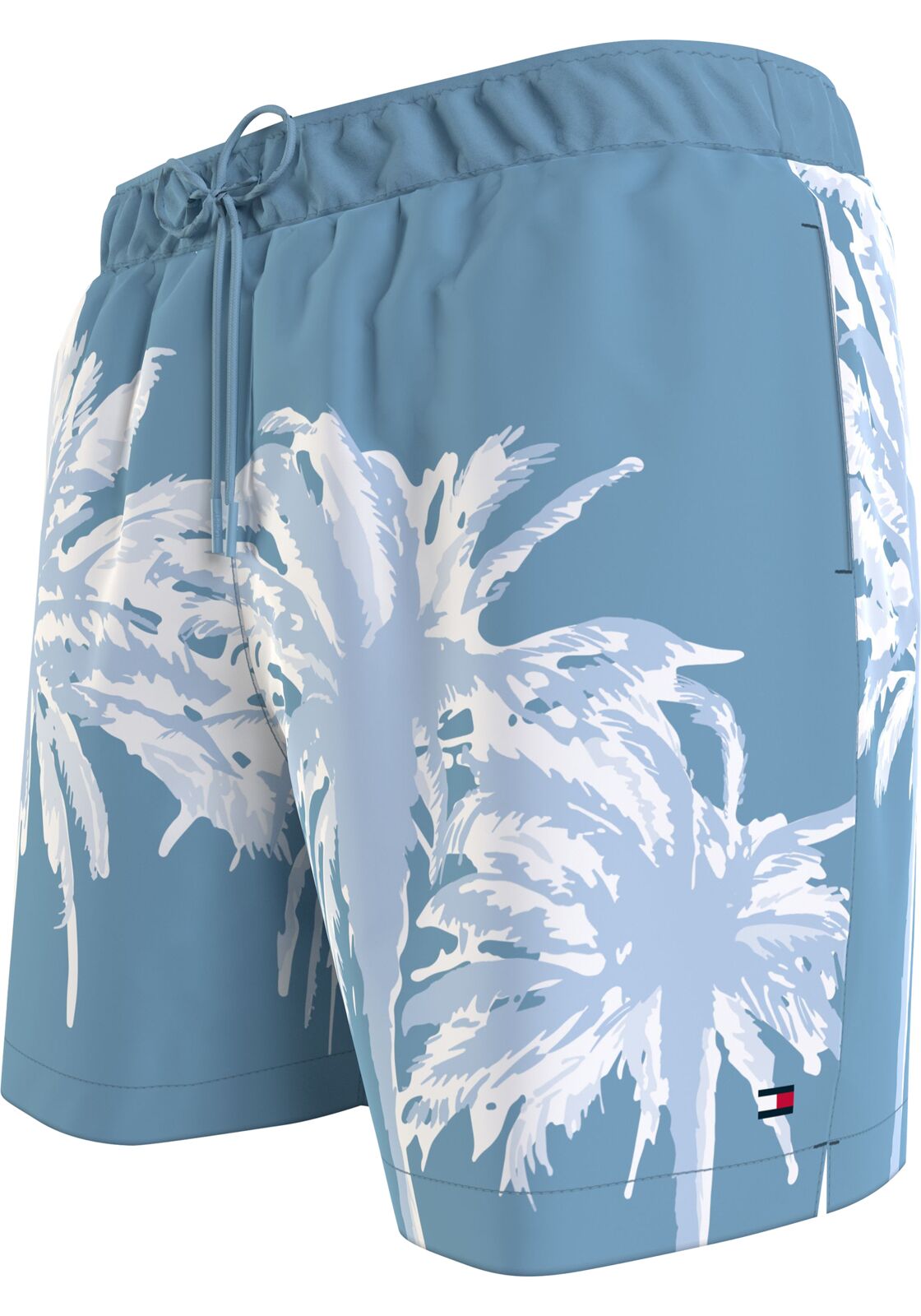 TOMMY HILFIGER MEN'S BLUE BOTTOM SWIMSUIT