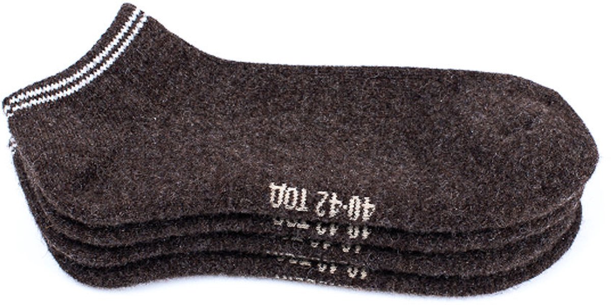 Mongolian Made Wollen Sokken (100% schapenwol, 2 paar)