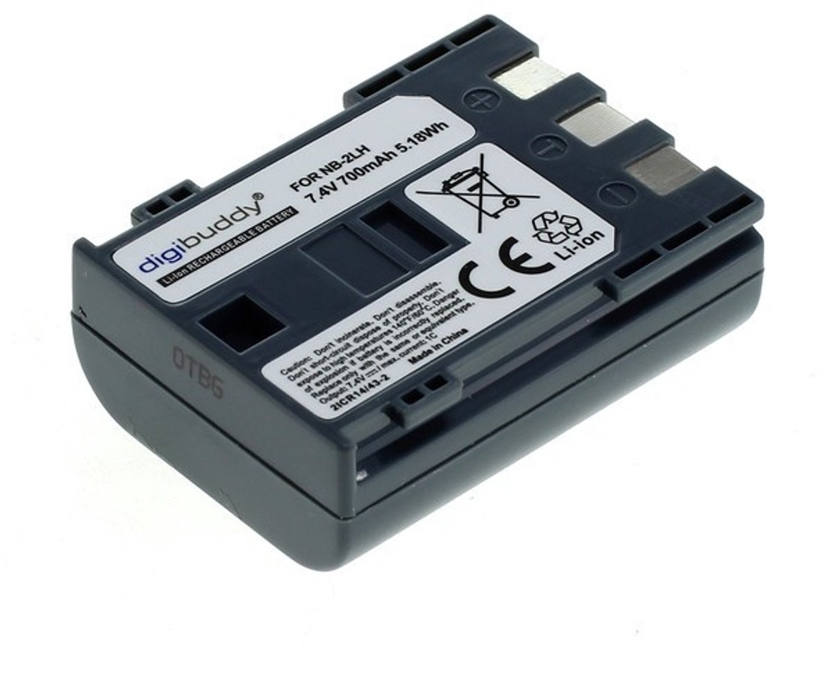 Accu voor Canon NB-2LH 700mAh ON2668