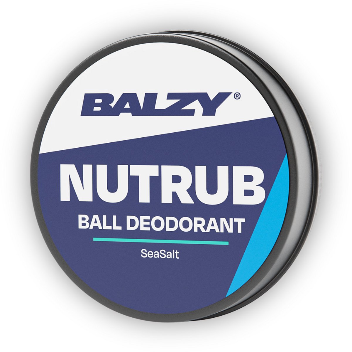 BALZY® NutRub® Salt & Citrus – Natuurlijke Ball Deodorant voor Mannen – Unieke Formule met Magnesium & Sheaboter – Verzorgt, Beschermt & Houdt Fris – Speciaal voor Intieme Zones