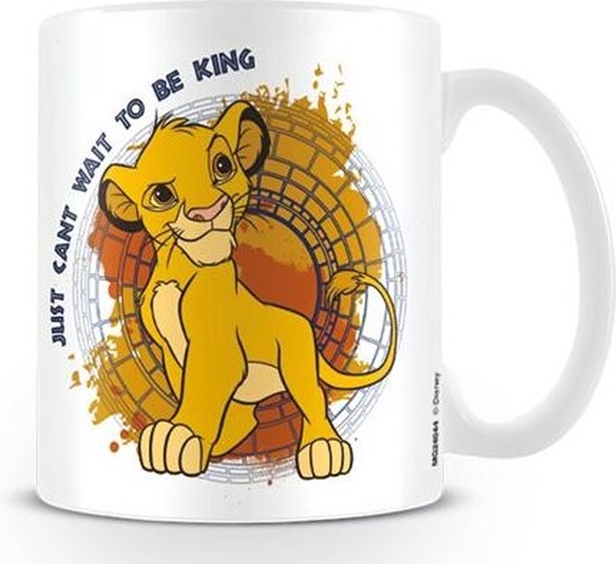 DISNEY - Mug - 300 ml - Lion King - Just Can't Wait to be King