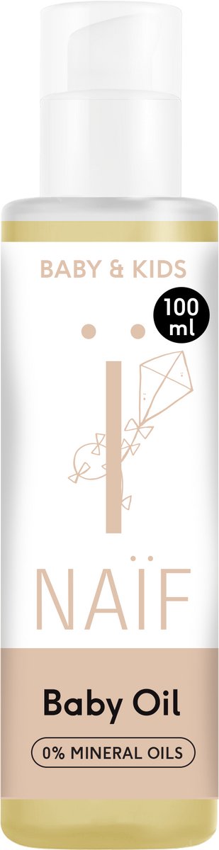 Naïf - Babyolie - Baby & Kids - met Natuurlijke Ingrediënten - 100ml