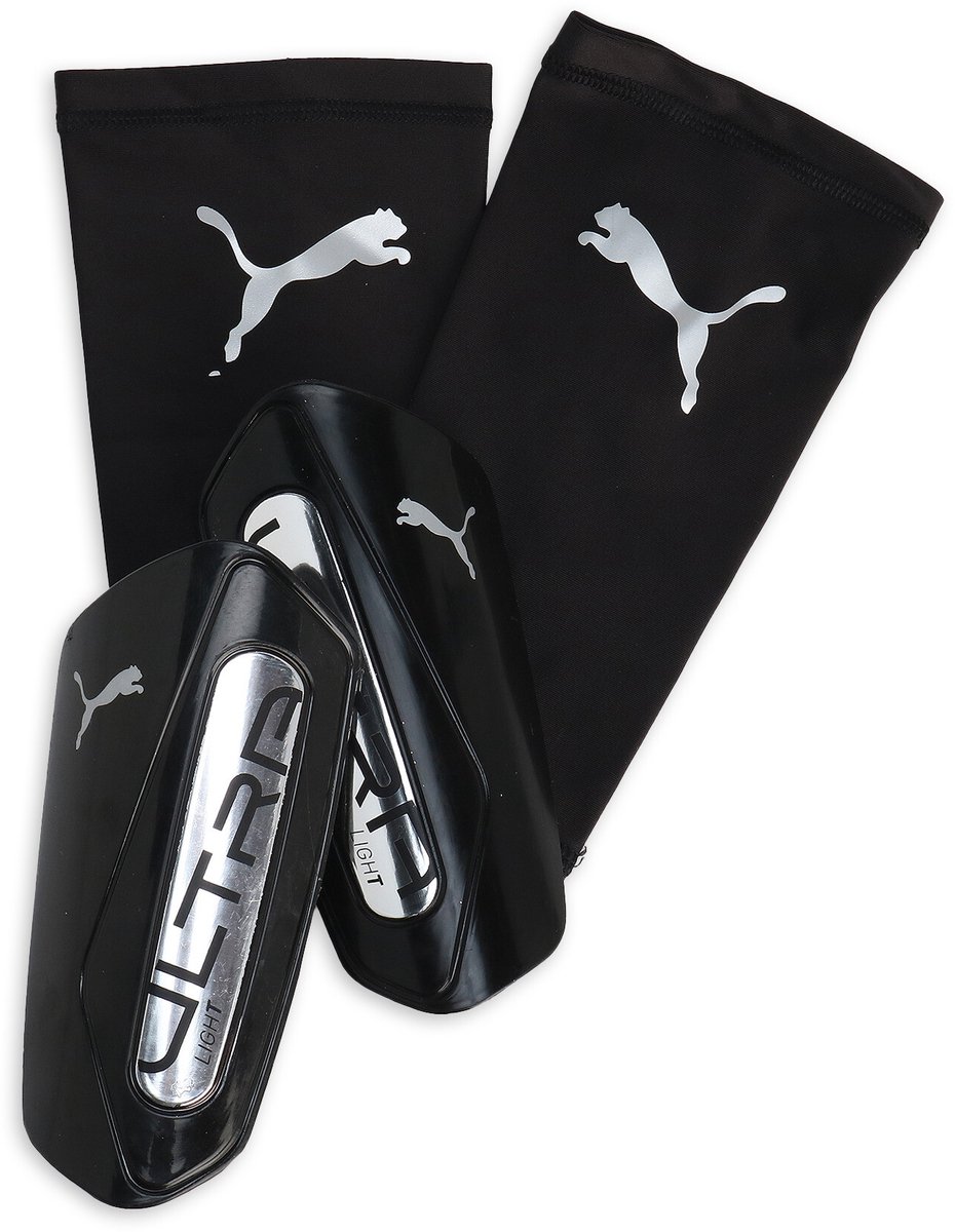 PUMA ULTRA Light Sleeve Unisex Scheenbeschermer - Puma Black-Puma Silver