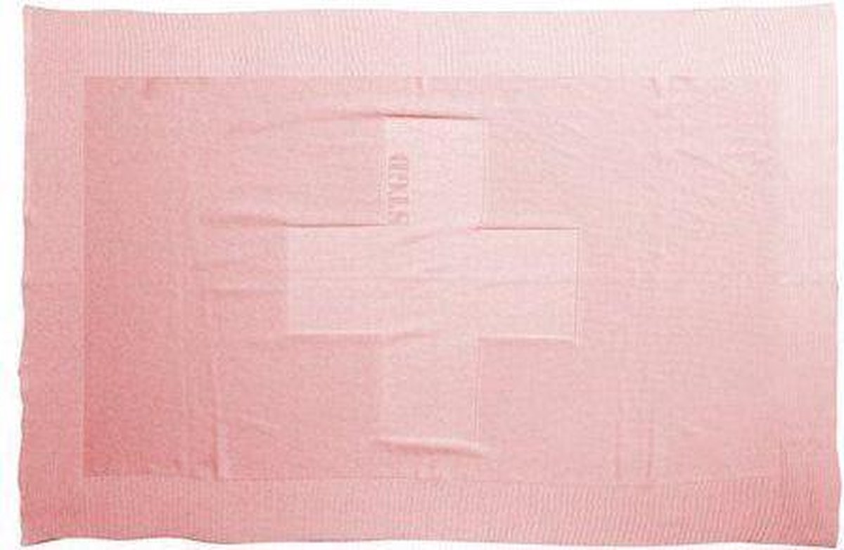 Stapelgoed Cross Roads - Plaid - Katoen - 150x100 cm - Roze