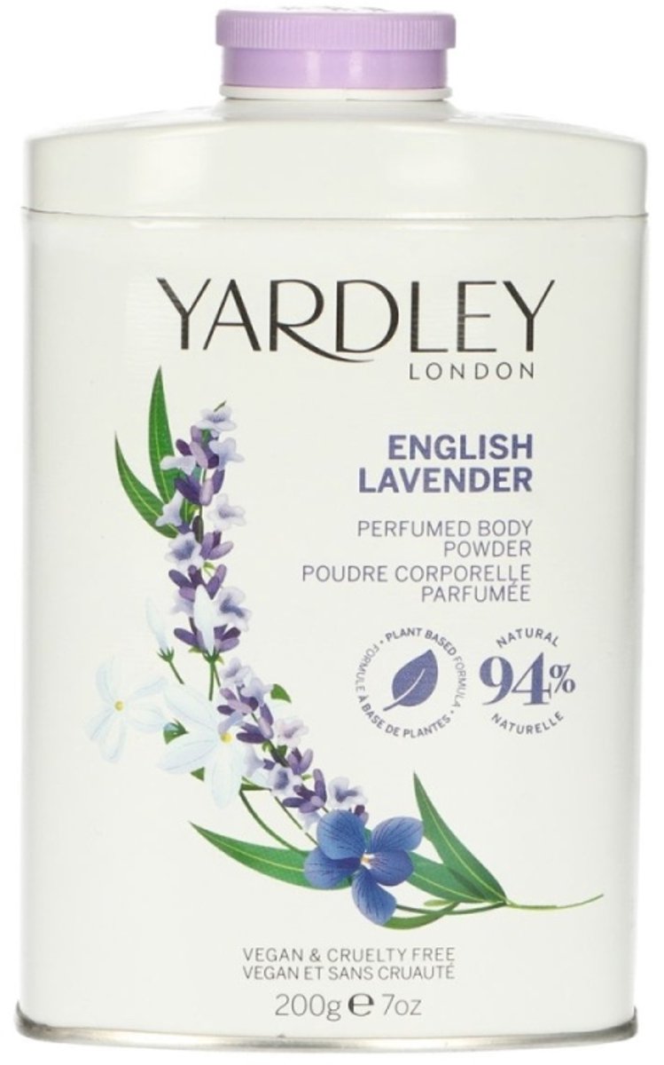 YARDLEY ENGLISH LAVENDER TALKPOEDER 200 GRAM